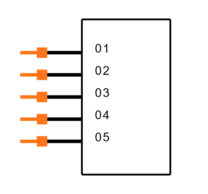 TSM-105-04-T-SV Symbol