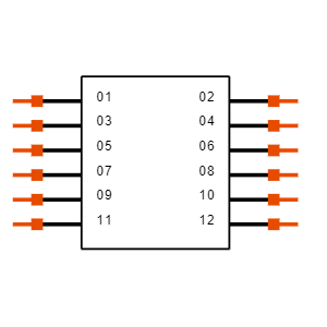 TSM-106-01-H-DV-A Symbol