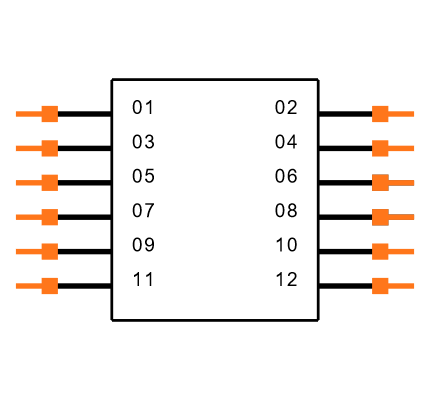 TSM-106-01-L-DV-A-P Symbol