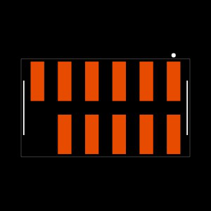 TSM-106-01-S-DV-012 Footprint