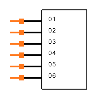 TSM-106-02-T-SH-A-K-TR Symbol