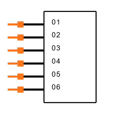 TSM-106-02-T-SV Symbol