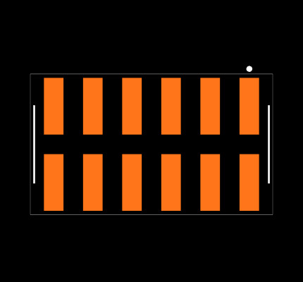 TSM-106-03-L-DV Footprint