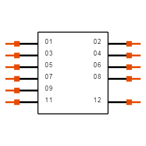 TSM-106-04-S-DV-010 Symbol
