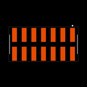 TSM-107-01-F-DV-P Footprint