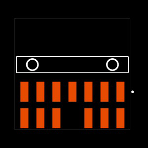 TSM-107-01-L-DH-A-008-P Footprint