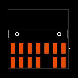 TSM-107-01-L-DH-LC-006-P-TR Footprint