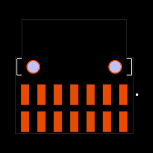 TSM-107-01-L-DH-SL Footprint