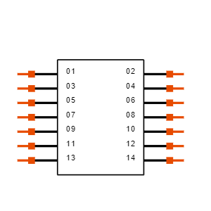 TSM-107-01-L-DH-SL Symbol