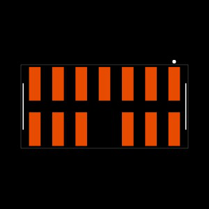 TSM-107-01-L-DV-008 Footprint