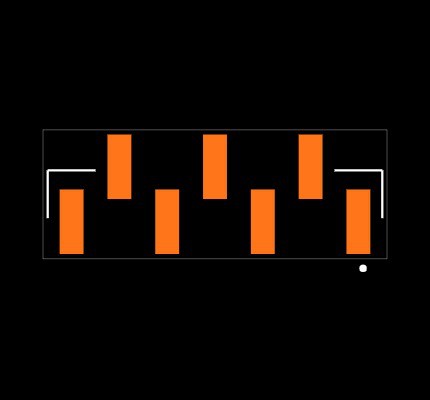 TSM-107-01-LM-SV-P Footprint