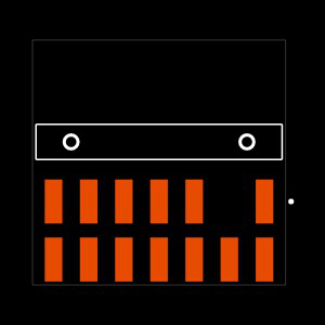 TSM-107-01-S-DH-LC-003-TR Footprint