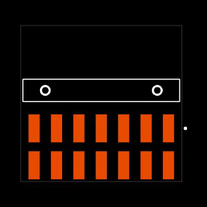 TSM-107-01-S-DH-LC-P Footprint