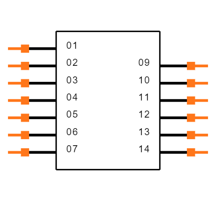 TSM-107-01-S-DV-008 Symbol