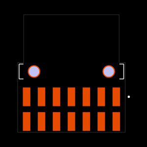 TSM-107-02-L-DH-SL-K-TR Footprint