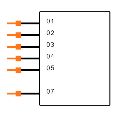 TSM-107-02-L-SH-006 Symbol