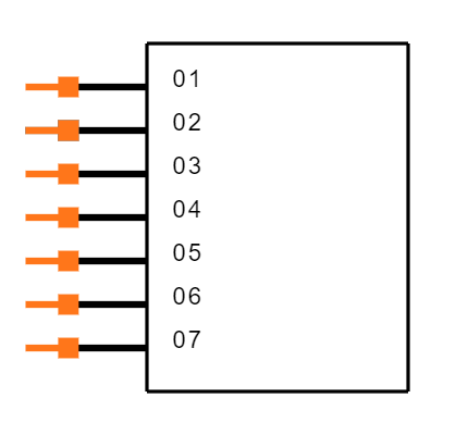 TSM-107-02-L-SH Symbol