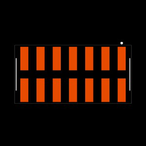 TSM-107-03-G-DV Footprint