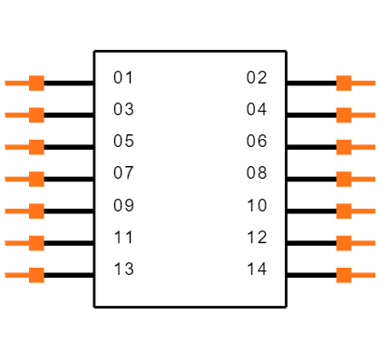 TSM-107-03-T-DV-LC Symbol