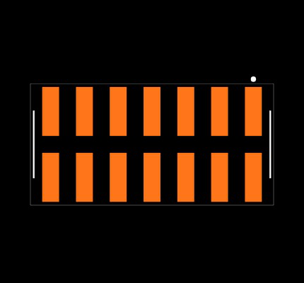 TSM-107-03-T-DV-P Footprint