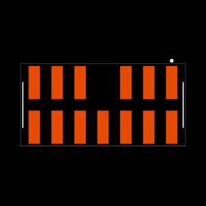 TSM-107-04-L-DV-007 Footprint