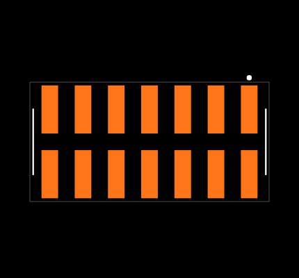 TSM-107-05-T-DV-P Footprint