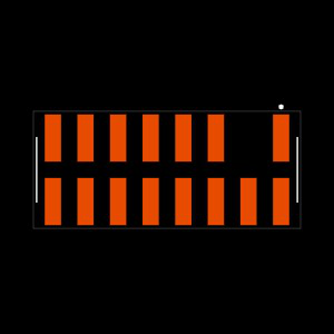 TSM-108-01-L-DV-003 Footprint