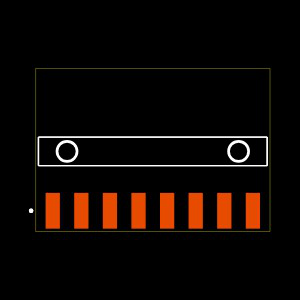 TSM-108-01-L-SH-A-P Footprint