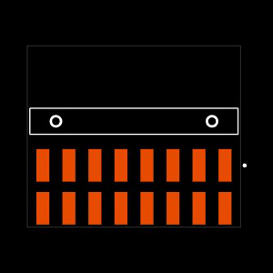 TSM-108-01-S-DH-LC Footprint