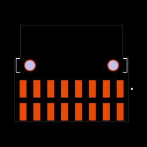 TSM-108-01-S-DH-SL-P Footprint