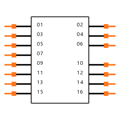 TSM-108-01-S-DV-008 Symbol