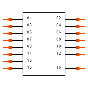 TSM-108-01-T-DV-014 Symbol