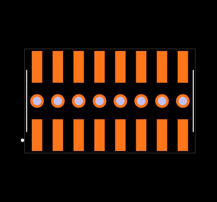 TSM-108-01-T-TM Footprint