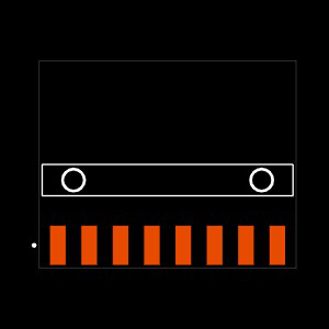 TSM-108-02-F-SH-A-P Footprint