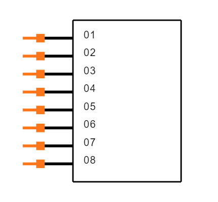 TSM-108-02-L-SH-LC-P Symbol