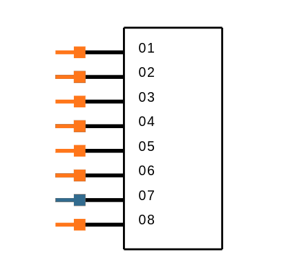 TSM-108-03-T-SV-P Symbol