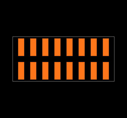 TSM-108-XX-XXX-DV Footprint
