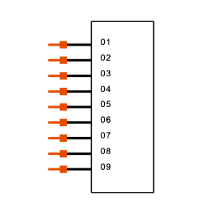 TSM-109-01-F-SV Symbol