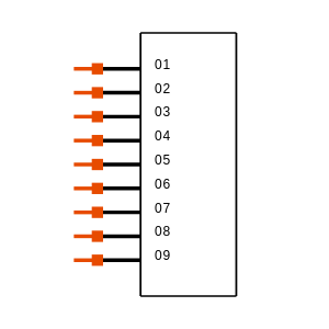 TSM-109-01-S-SV-A-P Symbol