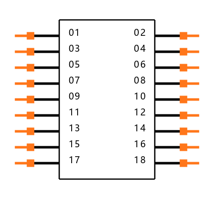 TSM-109-03-S-DV-LC Symbol