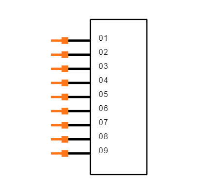 TSM-109-03-T-SV Symbol