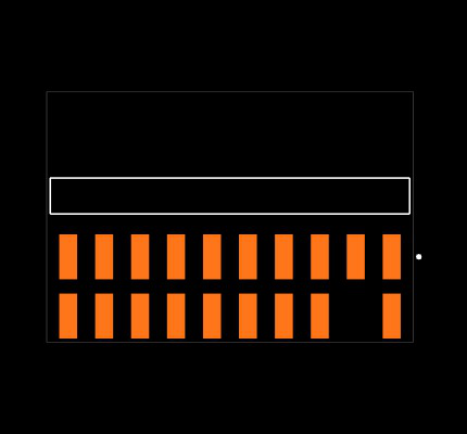TSM-110-01-L-DH-004 Footprint