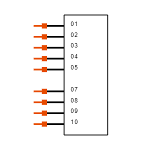 TSM-110-01-L-SV-006-P-TR Symbol