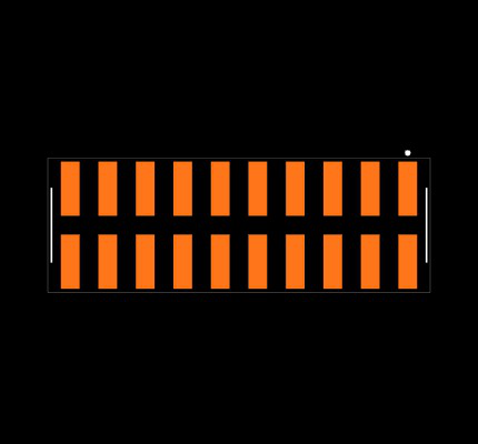 TSM-110-01-T-DV Footprint