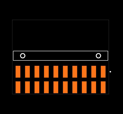 TSM-110-02-L-DH-LC Footprint