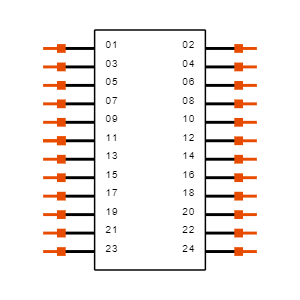 TSM-112-01-L-DH-LC Symbol