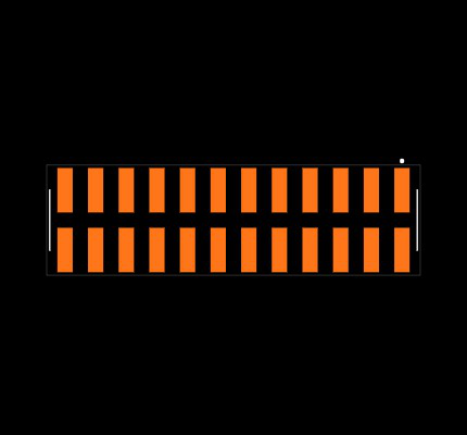 TSM-112-03-T-DV Footprint