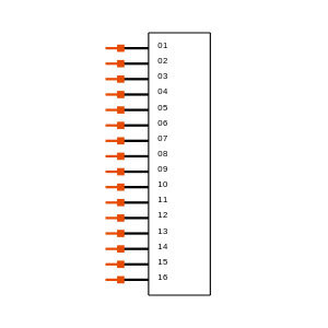 TSM-116-01-LM-SV Symbol