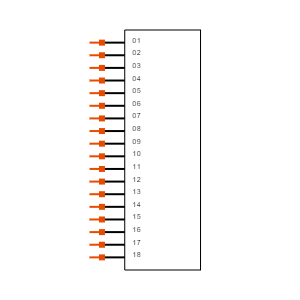 TSM-118-01-T-SH-K Symbol