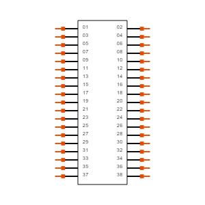 TSM-119-01-F-DV Symbol